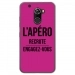 TPU0ALTICES70APEROFUSHIA - Coque souple pour Altice S70 avec impression Motifs l'apéro recrute fushia