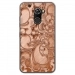 TPU0ALTICES70ARABESQUEBRONZE - Coque souple pour Altice S70 avec impression Motifs arabesque bronze