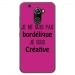 TPU0ALTICES70BORDELIQUEFUSHIA - Coque souple pour Altice S70 avec impression Motifs Je ne suis pas bordélique fushia