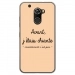 TPU0ALTICES70CHIANTEBEIGE - Coque souple pour Altice S70 avec impression Motifs Avant, j'étais chiante beige