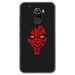 TPU0ALTICES70DARKROUGE - Coque souple pour Altice S70 avec impression Motifs Dark rouge