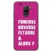 TPU0ALTICES70FUMEUSEFUSHIA - Coque souple pour Altice S70 avec impression Motifs fumeuse et alors fushia