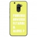 TPU0ALTICES70FUMEUSEJAUNE - Coque souple pour Altice S70 avec impression Motifs fumeuse et alors jaune