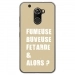 TPU0ALTICES70FUMEUSETAUPE - Coque souple pour Altice S70 avec impression Motifs fumeuse et alors taupe