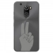 TPU0ALTICES70MAINPEACE - Coque souple pour Altice S70 avec impression Motifs main Peace and Love