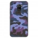 TPU0ALTICES70MILITAIREBLEU - Coque souple pour Altice S70 avec impression Motifs Camouflage militaire bleu