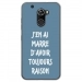 TPU0ALTICES70RAISONBLEU - Coque souple pour Altice S70 avec impression Motifs marre d'avoir raison bleu