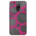 TPU0ALTICES70RONDSFUSHIAS - Coque souple pour Altice S70 avec impression Motifs ronds fushias