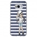 TPU0GALS8MANGAMARINE - Coque souple pour Samsung Galaxy S8 avec impression Motifs manga fille marin
