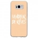 TPU0GALS8VENDREVEBEIGE - Coque souple pour Samsung Galaxy S8 avec impression Motifs vendeur de rêves beige