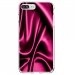 TPU0IP7PLUSSOIEROSE - Coque souple pour Apple iPhone 7 Plus avec impression Motifs soie drapée rose