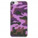 TPU0IPHONE7MILITAIREROSE - Coque souple pour Apple iPhone 7 avec impression Motifs Camouflage militaire rose