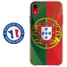 TPU0IPXRDRAPPORTUGAL - Coque souple pour Apple iPhone XR avec impression Motifs drapeau du Portugal