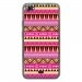 TPU0JIMMYAZTEQUE - Coque Souple en gel transparente pour Wiko Jimmy avec impression Motifs aztèque