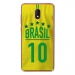 TPU0LENNY5MAILLOTBRESIL - Coque souple pour Wiko Lenny 5 avec impression Motifs Maillot de Football Brésil