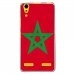 TPU0LK3DRAPMAROC - Coque souple pour Lenovo K3 avec impression Motifs drapeau du Maroc