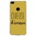 TPU0P8LITE17CHIEUSEOR - Coque souple pour Huawei P8 Lite 2017 avec impression Motifs Chieuse d'Amour or