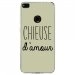 TPU0P8LITE17CHIEUSEVERT - Coque souple pour Huawei P8 Lite 2017 avec impression Motifs Chieuse d'Amour vert