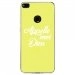 TPU0P8LITE17DIEUJAUNE - Coque souple pour Huawei P8 Lite 2017 avec impression Motifs Appelle moi Dieu jaune