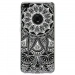 TPU0P8LITE17MANDALABLANC - Coque souple pour Huawei P8 Lite 2017 avec impression Motifs Mandala blanc