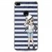 TPU0P8LITE17MANGAMARINE - Coque souple pour Huawei P8 Lite 2017 avec impression Motifs manga fille marin