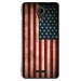 TPU0TOMMY2DRAPUSAVINTAGE - Coque souple pour Wiko Tommy 2 avec impression Motifs drapeau USA vintage