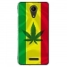 TPU0TOMMY2RASTA - Coque souple pour Wiko Tommy 2 avec impression Motifs rasta