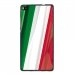 TPU1ASCENDP8DRAPITALIE - Coque Souple en gel noir pour Huawei Ascend P8 avec impression Motifs drapeau de l'Italie