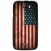 TPU1BARRYDRAPUSAVINTAGE - Coque souple pour Wiko Barry avec impression Motifs drapeau USA vintage