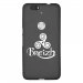 TPU1GNEXUS6PTRISKEL - Coque souple pour Google Nexus 6P avec impression Motifs Triskel Celte blanc