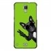 TPU1HISENSC20CHIENVVERT - Coque souple pour Hisense C20 avec impression Motifs chien à lunettes sur fond vert