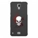 TPU1HISENSC20SKULLTRIBAL - Coque souple pour Hisense C20 avec impression Motifs tête de mort sur fond tribal