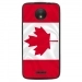 TPU1MOTOCDRAPCANADA - Coque souple pour Motorola Moto C avec impression Motifs drapeau du Canada