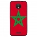 TPU1MOTOCDRAPMAROC - Coque souple pour Motorola Moto C avec impression Motifs drapeau du Maroc