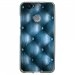 TPU1NOVACAPITONBLEU - Coque souple pour Huawei Nova avec impression Motifs effet capitonné bleu