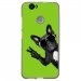 TPU1NOVACHIENVVERT - Coque souple pour Huawei Nova avec impression Motifs chien à lunettes sur fond vert