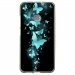 TPU1NOVAPAPILLONSBLEUS - Coque souple pour Huawei Nova avec impression Motifs papillons bleus