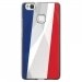 TPU1P9LITEDRAPFRANCE - Coque souple pour Huawei Ascend P9-Lite avec impression Motifs drapeau de la France