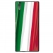 TPU1XA1ULTRADRAPITALIE - Coque souple pour Sony Xperia XA1 Ultra avec impression Motifs drapeau de l'Italie