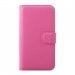 WALLETHUAWEIY5FUSHIA - Etui type portefeuille fushia pour Huawei Y5 rabat latéral articulé fonction stand