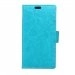WALLETMAGNABLEU - Etui portefeuille bleu pour LG Magna avec rabat latéral articulé stand