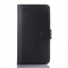 WALLGRAINPOP250 - Etui portefeuille noir pour Alcatel Pop 2 (5) avec rabat latéral articulé stand